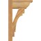 Ekena Millwork Merced Traditional Rough Sawn Outlooker, Western Red Cedar, 6"W x 12"D x 20"H OUT06X12X20MRC01RWR - alternate 2